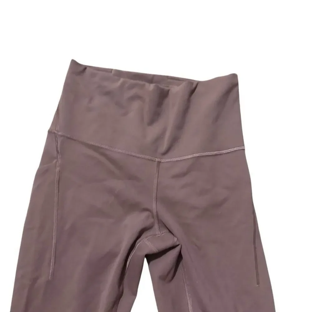 Lululemon Wunder Train high-rise tights with pockets in purple size 6